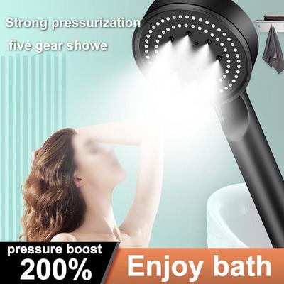 Upgraded Shower Head Adjustment Hand Shower Head ABS Plastic