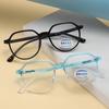Children Polygon Anti-blue Light Eyeglasses Ultra Light Frame Computer Glasses Protection Portable Eyewear Goggles Spectacle