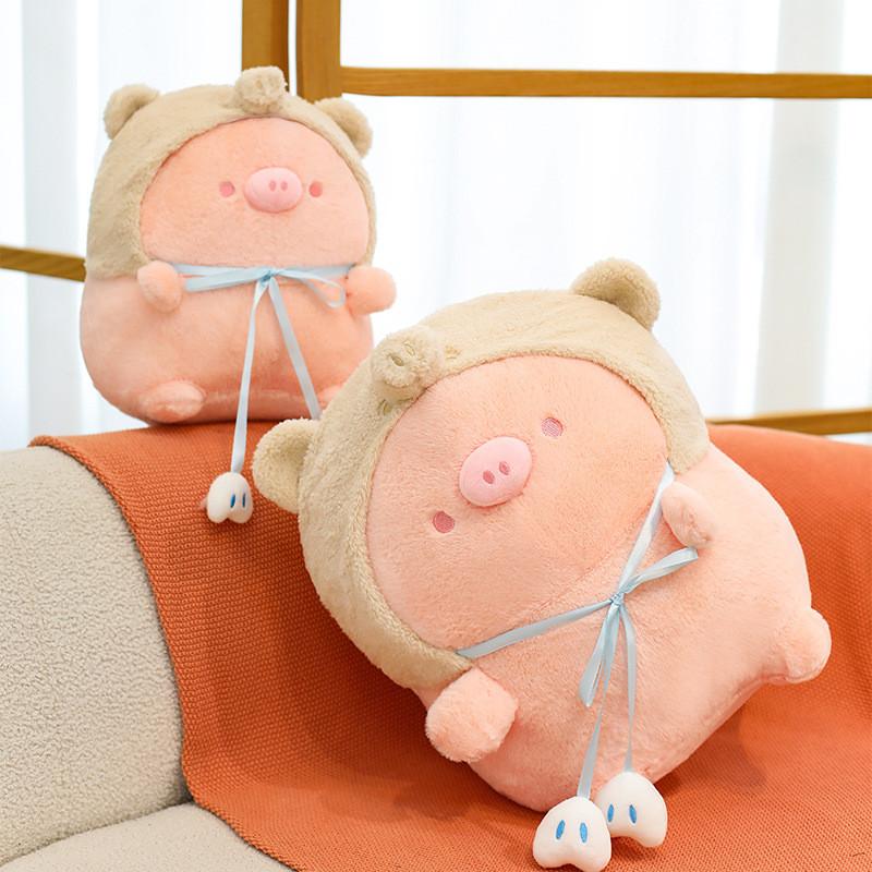 Lulu Pig Plush Toy Cute Stuffed Animal For Girls Sleep Pillow Gift