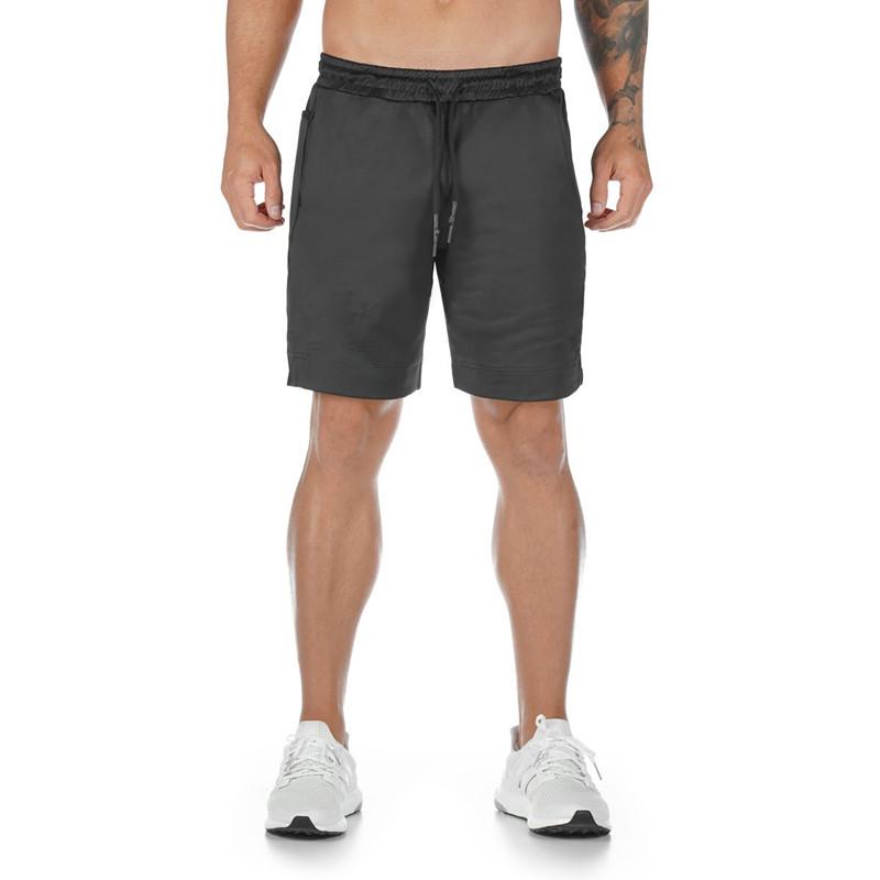 Pantaloni scurți de alergare și fitness respirabili, cu croială slim fit, la modă, de la Muscle Brothers