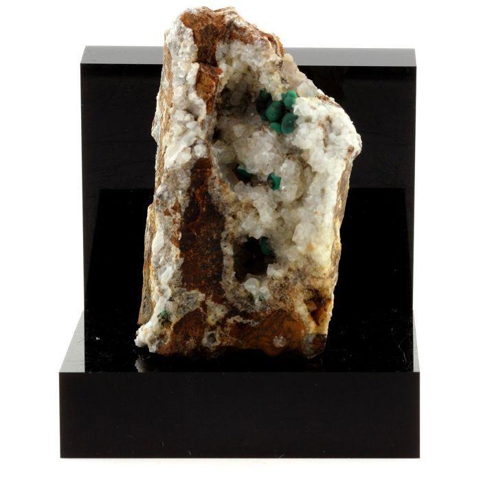 Malachite + Quartz 1405.1 carats