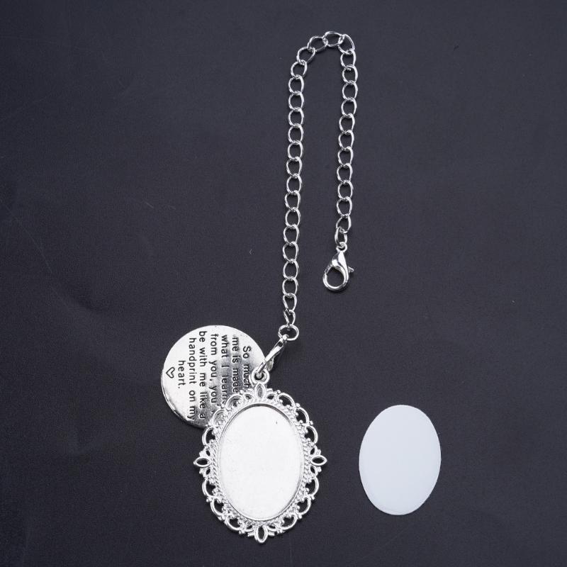 Antique Photo Chain Charm Graduation Cap Tassel Memorial Photo Charm Oval for Cap and Gown Ceremony Charm Easy To Use