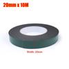 10M/Roll Strong Self Adhesive PE Foam Tape Green Film Black Fixed Pasted Tapes Double Sided Tape