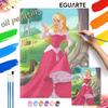Sleeping Beauty Aurora Oil Painting Digital Painting Art Kit Handmade Diy Painting Home Decoration Gift