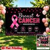 2D Flat 1-piece Glitter Ribbon Butterfly Pink Banner - Shiny Suitable for Home Decoration Weddings Backgrounds