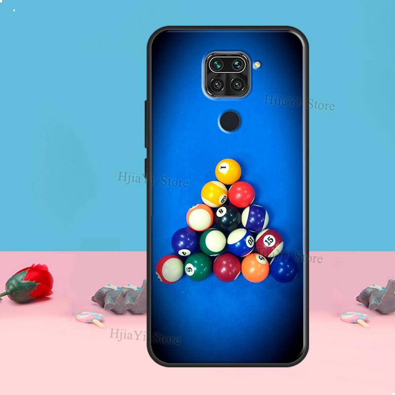 Sports Billiards Case For Redmi Note 8 9 10 11 12 Pro Plus 10S 11S 12S Cover For Redmi 9C 10A 10C 12C Coque