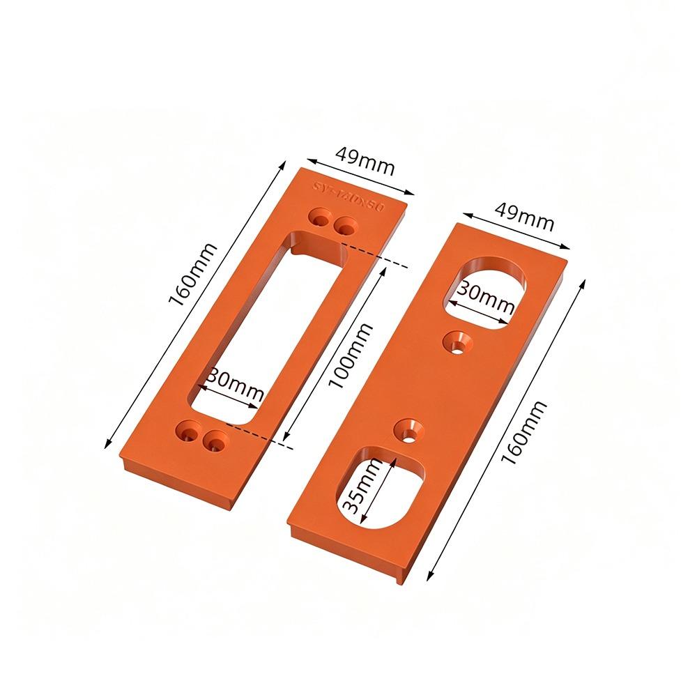 Three Dimensional Adjustable Slotting Mold Door Cross Hinge  Wooden Door Installation