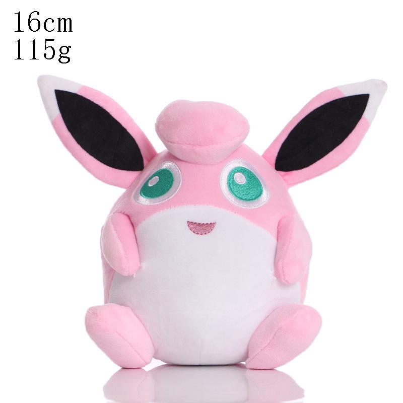 Gengar, Psyduck, Charizard, Mewtwo, Eevee, and Snorlax Pokémon Plush Toys Collection