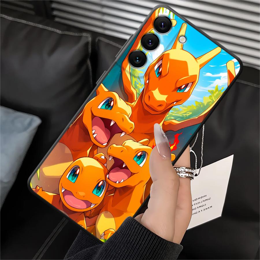 Comic Pokemon Art Case for Samsung Galaxy A16 A40 A04 A17 A50 A05 A06 A70 A15 A13 A20 A12 Funda Phone Cover