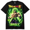 DBZ Anime Berserker Warrior Graphic T-and Kids Tshirt Green Energy Aura Tee Unisex