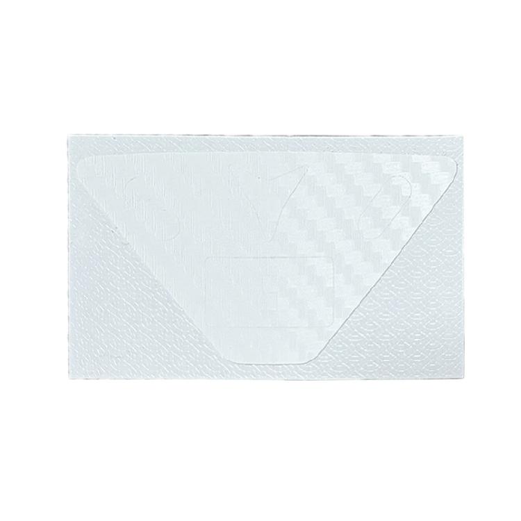 

Carbon Fiber Screen Sticker Film Scratchproof Skin for 5 Quick Install Game Handle Screen Protector Film белый