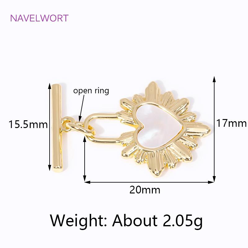

Multi Types Trendy 18K Gold Plated OT Clasps Toggle Clasps Connector For Bracelet Necklace Making DIY Jewelry Accessories 1 pieces