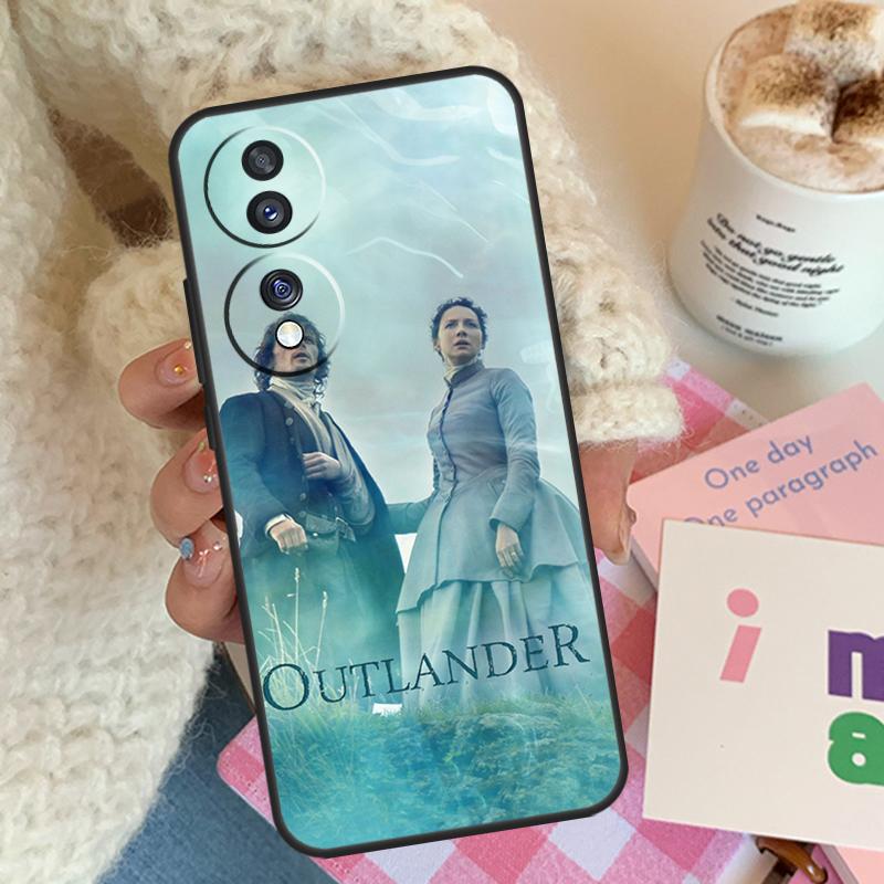 Outlander Jamie and Claire For Honor Magic 8 7 6 5 Pro Case For Honor Win RT X9d X9b X9c X9a X8c X8b 200 400 70 90 Lite