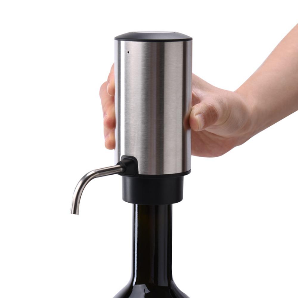 Automatic Electric Wine Opener Set Stainless Steel Wine Dispenser Wine Aerator  Wine Lover