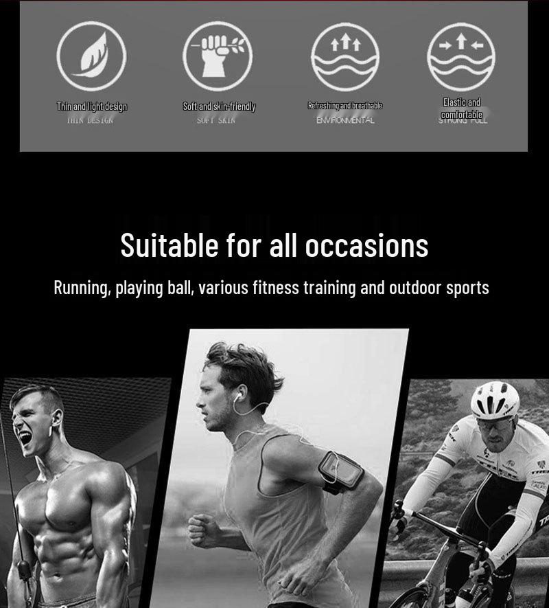 Men's Long Sleeve Compression Running T-Shirt - High Elasticity, Quick-Dry, Perfect for Training and Basketball.