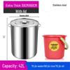 ZISIZ 316 Stainless Steel Large Capacity Commercial Soup Pot