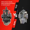 Motocross Modified Parts For Mikuni Carburetor PWK 21 24 26 28 30 32 34mm Motorcycle Flat Curtain Carb Moped Dirt Pit Bike