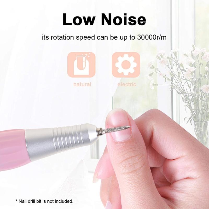 Electric Nail File Nail Lathe Accessory For Manicure And Pedicure Electric Nail Manicure Tools Pedicure File Polisher