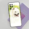 Cartoon Samoyed Dog Phone Case For Oppo A96 A76 A16 A74 A53 A54 A94 A15 A17 A52 A72 A57S A58 A78 A98 A79 Cover