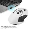 Optical 1200DPI Wireless Gaming Mouse Comfortable Grasp No Delay 2.4G Wireless Mouse - Black