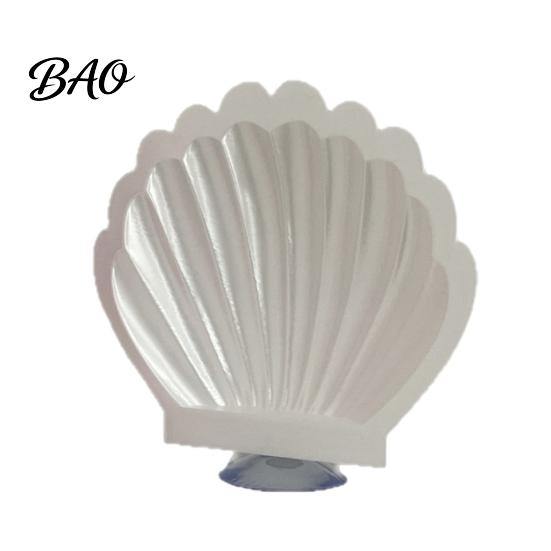 Betta Fish Hammock Shell, with Suction Cup, Resting Tank Platform Platform, Aquarium Accessory for Sleeping Hiding Playing Shell Shape