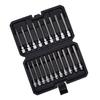 20 Piece 3 8 Inch Drive Extra Long Hex Bit Socket Set Metric 3 12mm SAE 1 8 7 16 Inch Hex Socket Set for Machinery
