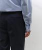 MUSINSA STANDARD Whipcord Straight Hidden Banding Slacks [Navy]