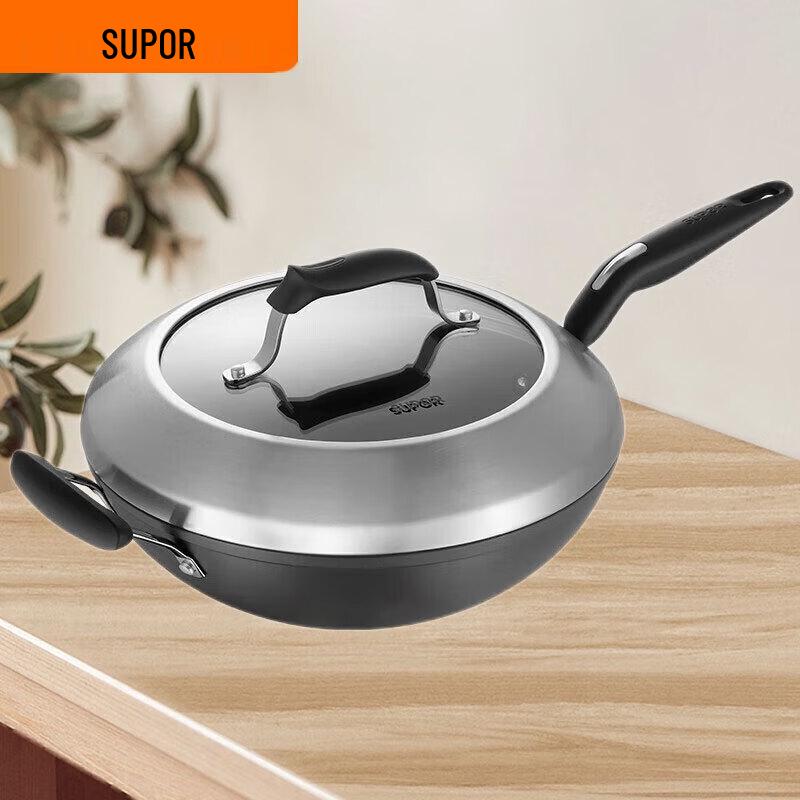 

SUPOR Red Dot 4th Gen Titanium Non-stick Wok