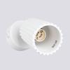 White carbon wall lamp with switch