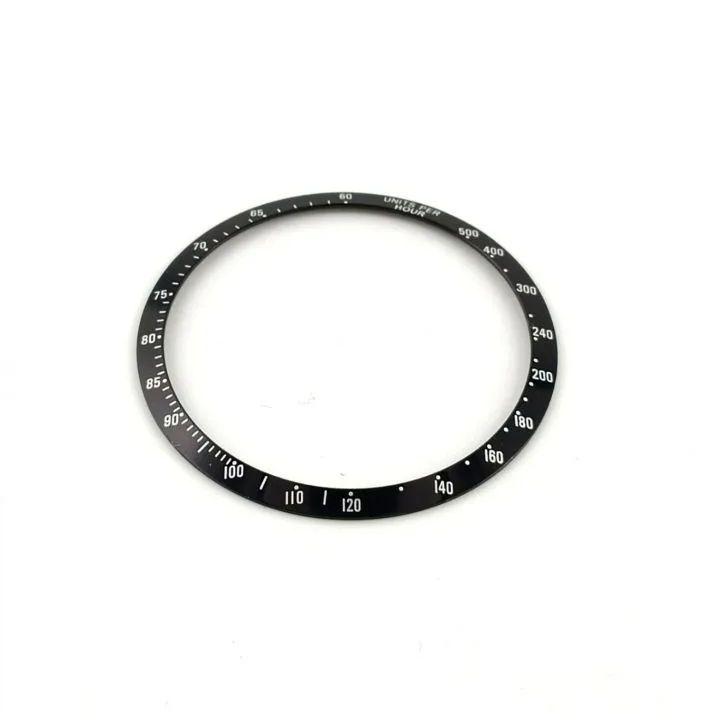 Used Watch Repair Replacement Aftermarket Part Bezel Insert Black Compatible with Tudor 79260 Chrono time