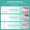 Water Flosser for Teeth Cordless:260ML Portable Oral Irrigator with DIY Strength for Daily Oral and Braces Care,IPX7 Waterproof Dental Flosser