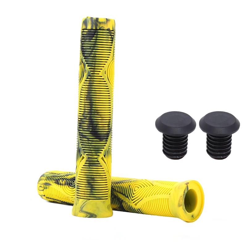 160mm Bicycle Grips Lengthened Bike Handlebar Grips Soft Rubber Mountain Bike Grip Non-slip Bicycle Handle Damping MTB Cuffs