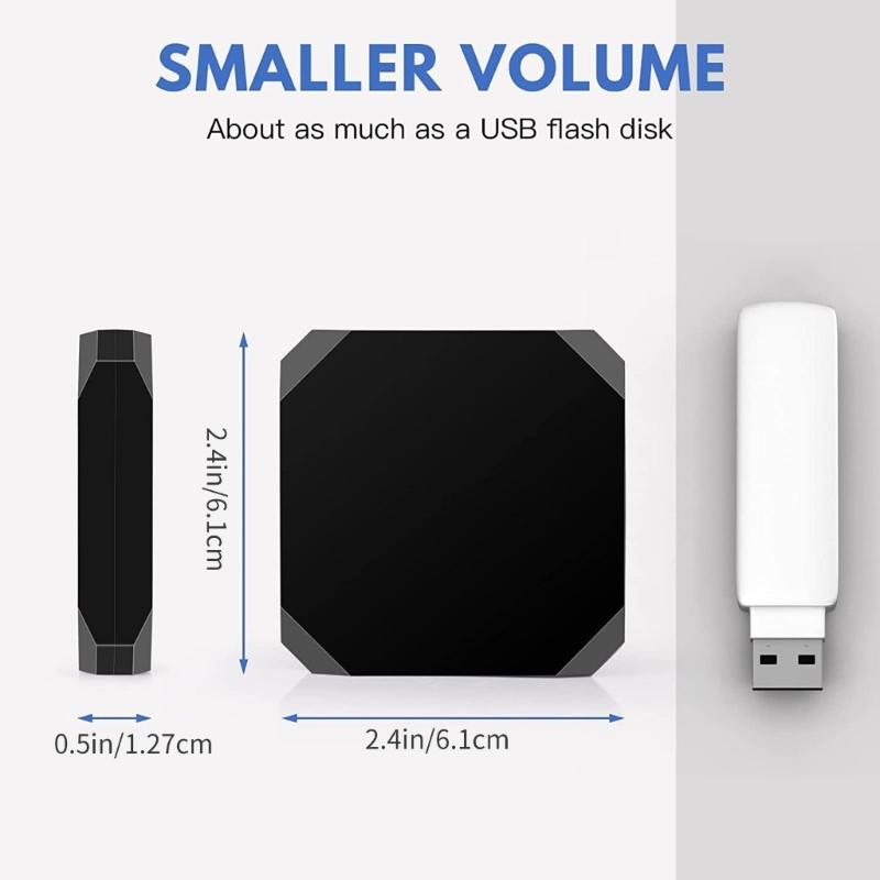 Lightweight Wireless Converter Wireless Connection Adapter Wireless Solution Plastic Wireless Adapter for Mobile Phone