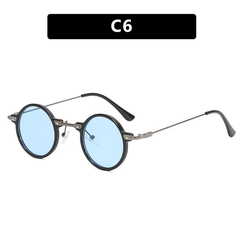 Vintage Designer Outdoor Woman Sunglasses Men Round Fashion Titanium High Quality Sun Glasses Man Uv Protection Glasses