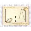 Old English Sheepdog – Photo frame, engraved wooden frame | Art-Dog