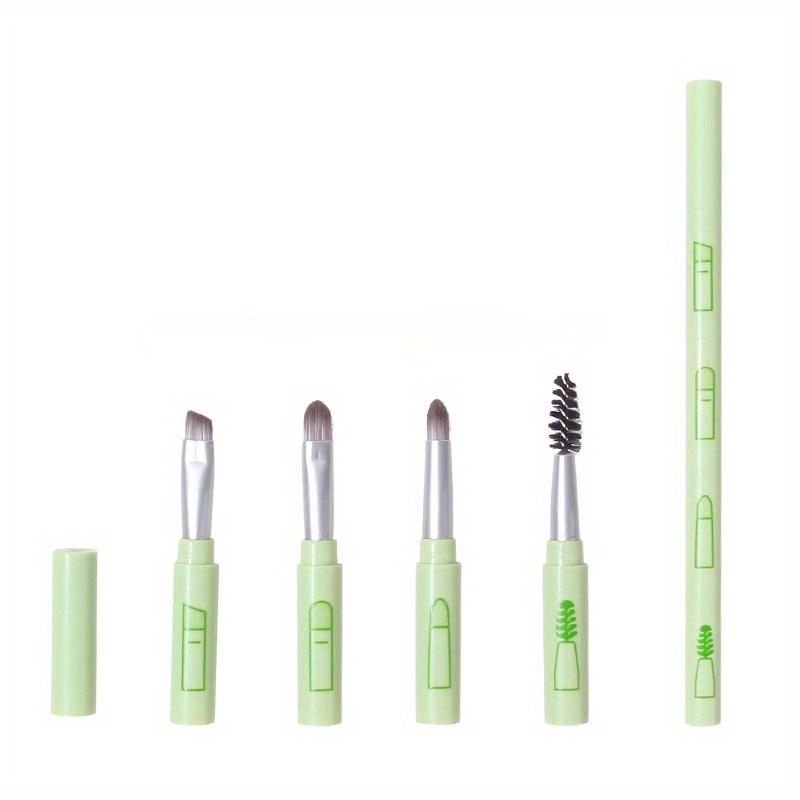 New Eye Shadow Brush 4 In 1 Single Makeup Brush 4 Sets of Eyebrow Brush Eyelash Brush Eye Shadow Brush Eyeliner Brush Lip Brush