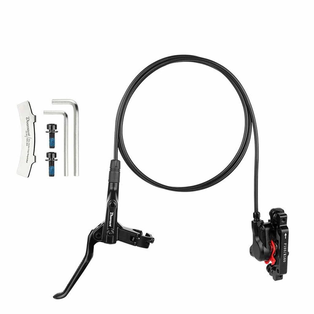 Faltbare Fahrradlenker mit Bremsscheiben - Bremszangen-Kit - Premium Falt-Bremskomponenten & Lenker-Set