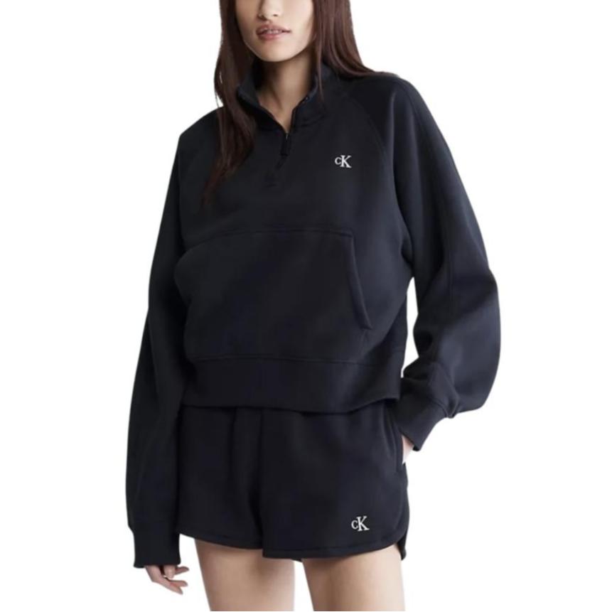 Calvin Klein Comfortable Minimalist Casual Long Sleeve Sweatshirt Women sweatshirt Black 40WP254-001 XS 9300₽