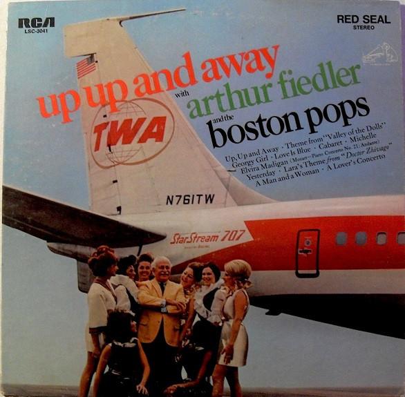 

LP Record ARTHUR FIEDLER - Up Up and Away With Arthur Fiedler LSC3041 RCA RED SEAL 1968 US Pop Used
