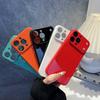 Crystal Glossy Acrylic Phone Case For iPhone 17 Air 16 15 14 13 Pro Max Plus Hard Slim Candy Armor Shockproof Cover Funda