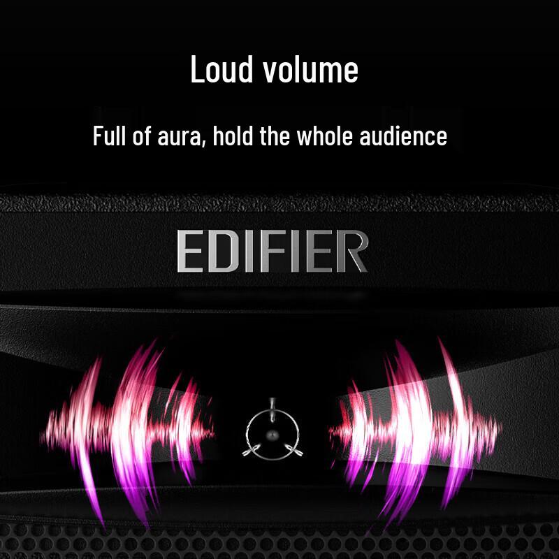 Edifier D3-8s 8-inch Portable Bluetooth Trolley Speaker CN Plug (adapter Included)
