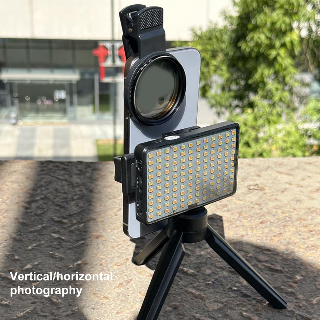 Rechargeable Photography Fill Light Portable Wireless LED Cell Phone Fill Light for Tattoo Live Streaming