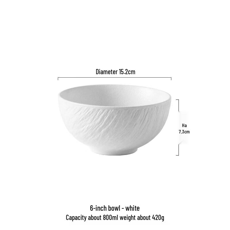 Starry Rock Pattern Enamel Soup Bowl
