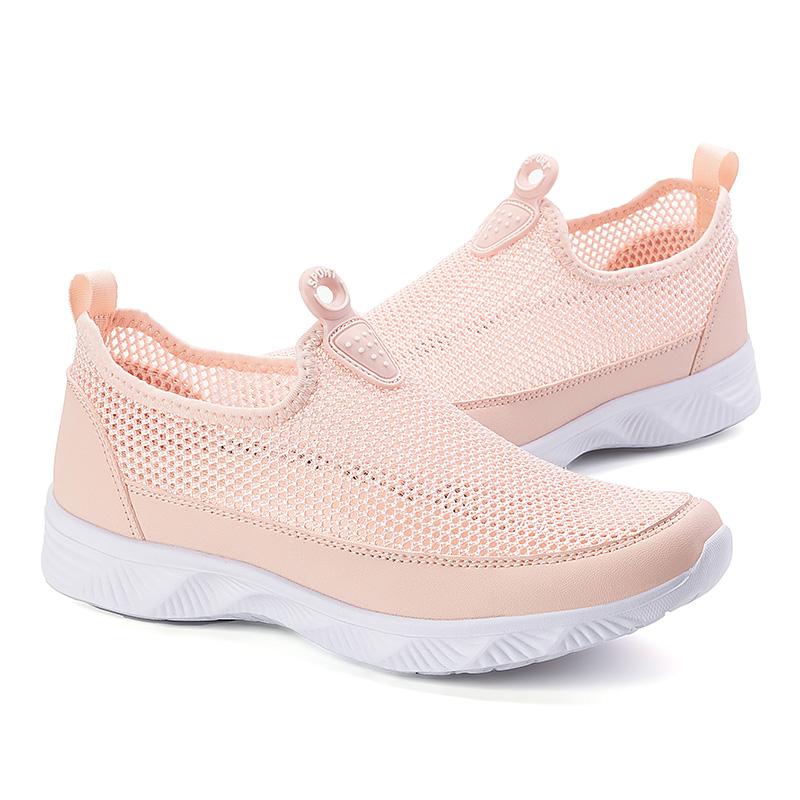 Pánské letní síťované ležérní tenisky prodyšné vycházkové boty silná podrážka protiskluzové plážové tenisky lehké outdoorové běžecké boty