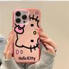 Cute Hello Kitty Lanyard Phone Case For Xiaomi Redmi 15 15C 14C 13C 12C A5 12 Note 14 Pro 13 12 Pro Plus 11 11S 4G 5G Casing