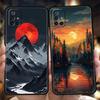 Phone Case For Oneplus 10T 11 R10 Nord N100 N200 N10 10 7 8 9 7T 8T 9R 9RT CE 2 Z Pro 5G Soft TPU Cover Mountain Forest Capa Bag