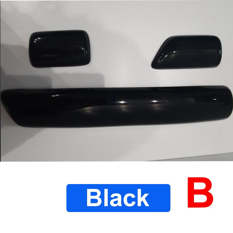 3 Pcs For MINI ONE Cooper S JCW R60 Countryman R61 Car Dashboard Decorative Protection Strip Interior Modification