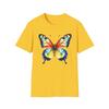 Watercolor Butterfly Unisex Soft-style T Shirt SM MD LG XL 2XL 3XL