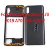 BANERYPAK Parts For Samsung Galaxy A70 2019 A705 SM-A705F Middle Frame Plate Bezel Battery Back Cover Rear With Camera Lens Rep