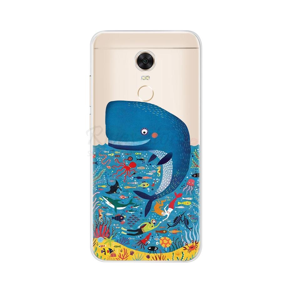 For Xiaomi Redmi 5 Case On Phone Case Xiaomi Redmi 5 Plus Silicone Case for Funda Xiomi Xiaomi Redmi 5 Plus 5 Capas Cover Bumper